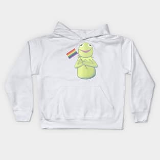 Gay Frog Kids Hoodie